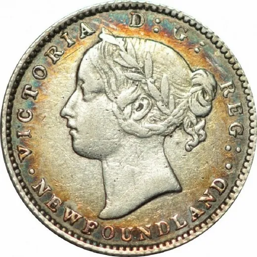 1865 10 Cents, coin 1, obverse