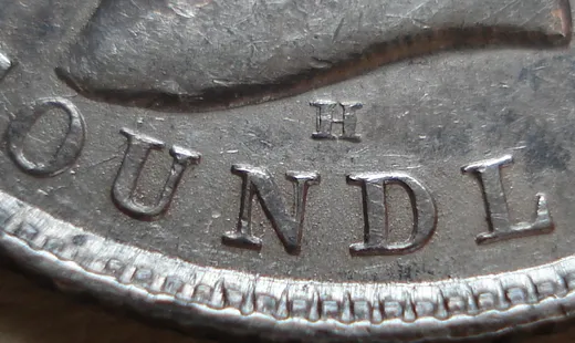 Centre H, Repunched 1