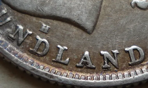 Plain 6, Re-engraved Obv.