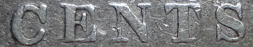 Repunched 6, Hi 7, Right. H