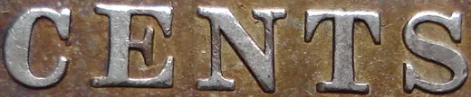 Narrow Date, Re-engraved 2 & C