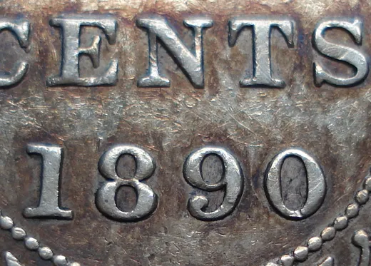 Narrow Date, Re-engraved 2 & C