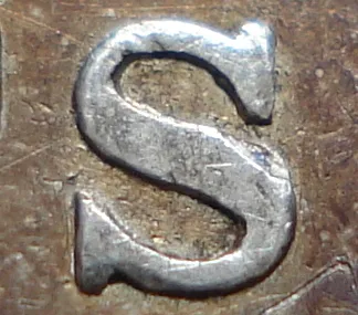 Narrow Date, Re-engraved 2 & C