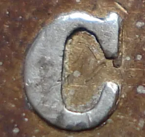 Narrow Date, Re-engraved 2 & C