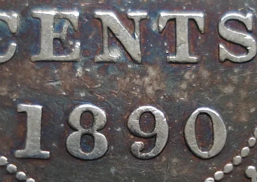 Narrow Date, Re-engraved 2 & C