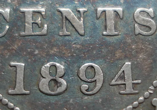 Por.1, Wide Date, Re-engraved 8 & S