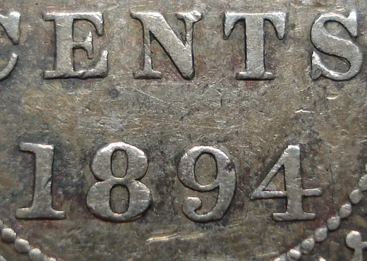 Por.1, Wide Date, Re-engraved 8 & S