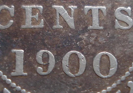 Wide Date, Low 0, Re-engraved S