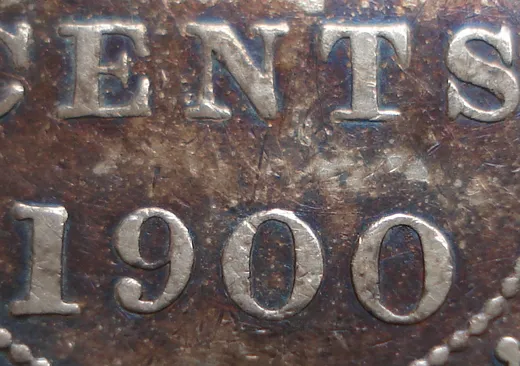 Wide Date, Low 0, Re-engraved S
